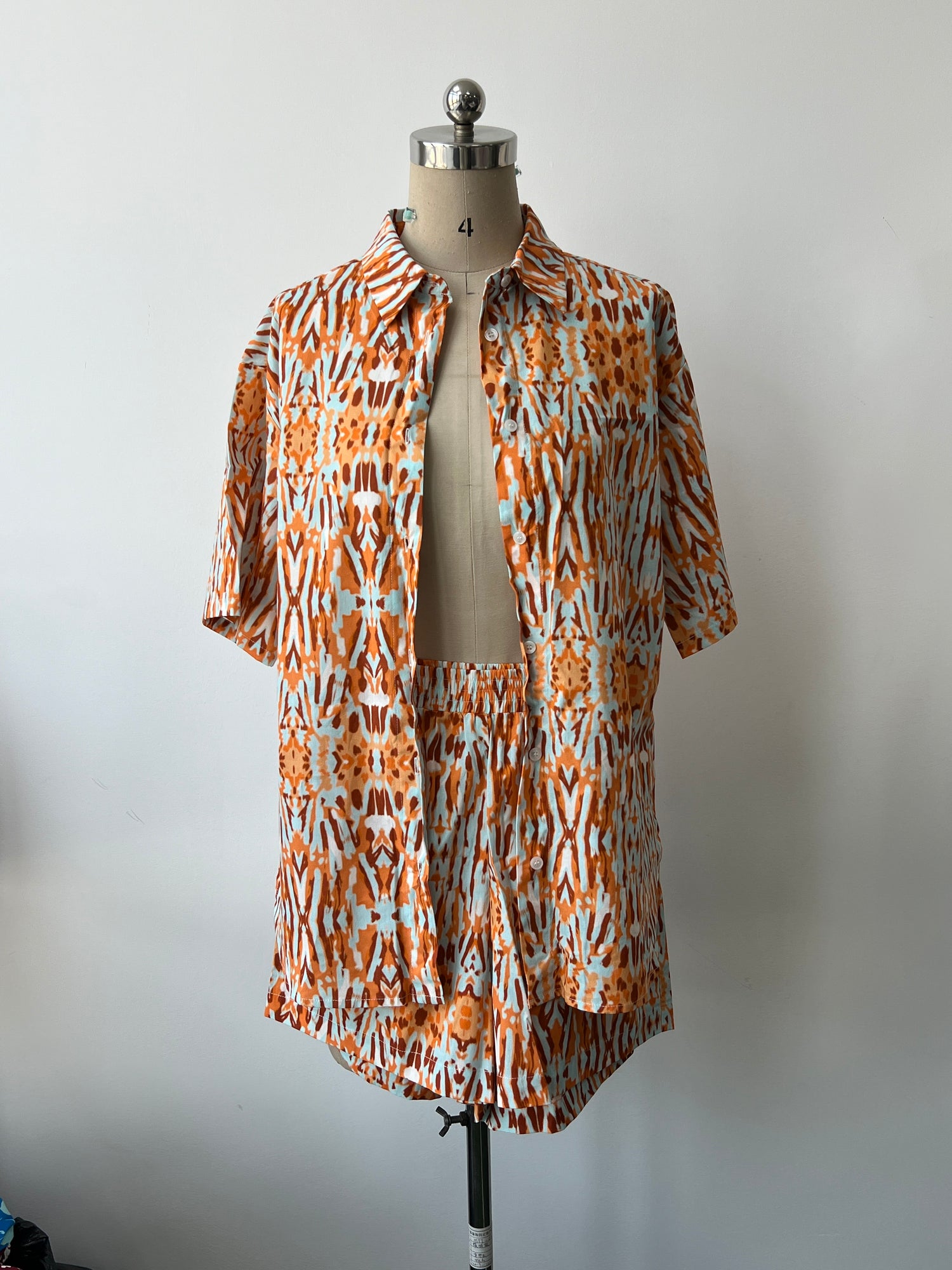 Vacation &amp; Resort Wear Short Sleeve Blouse &amp; Shrug