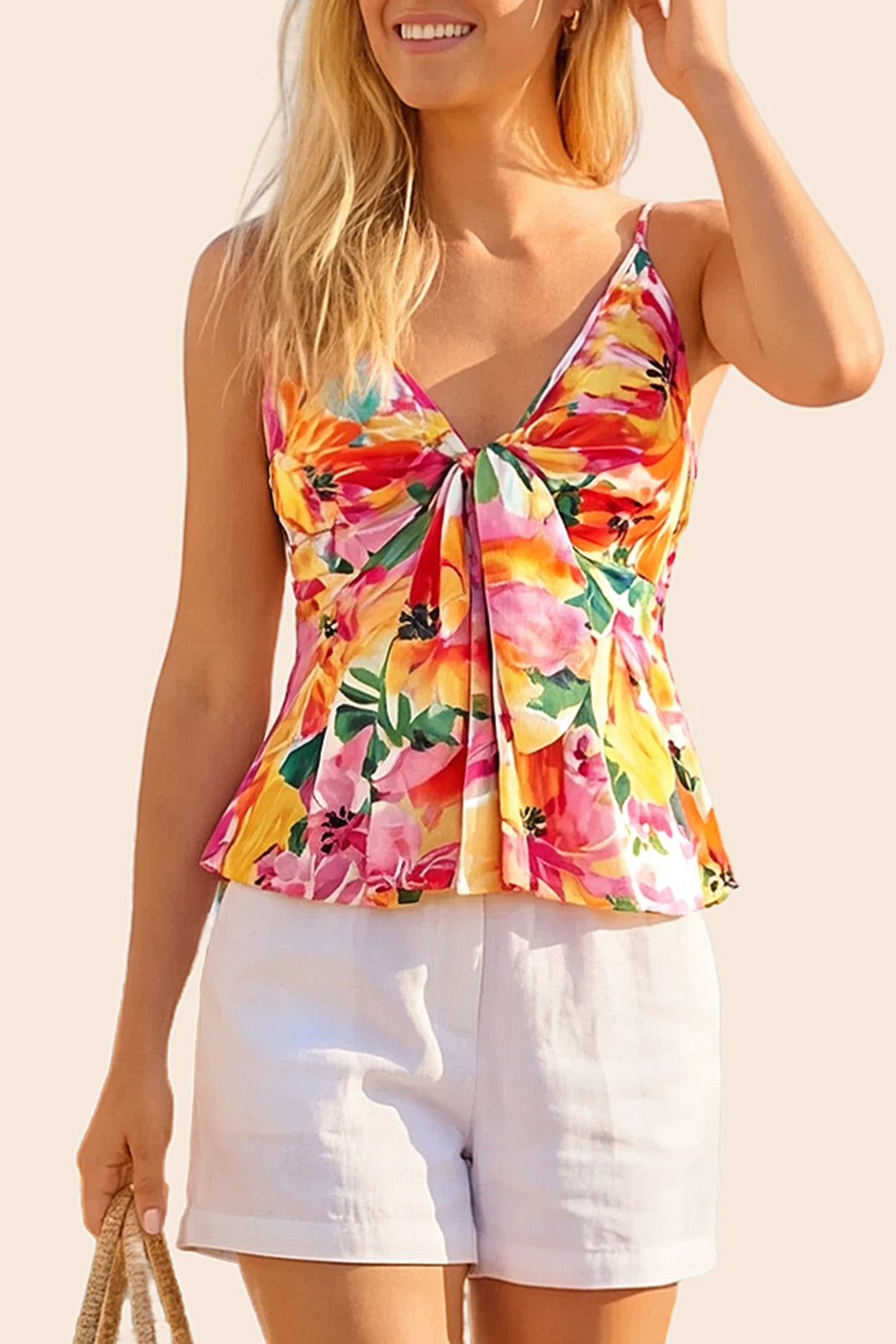 Vacation Sleeveless Blouse