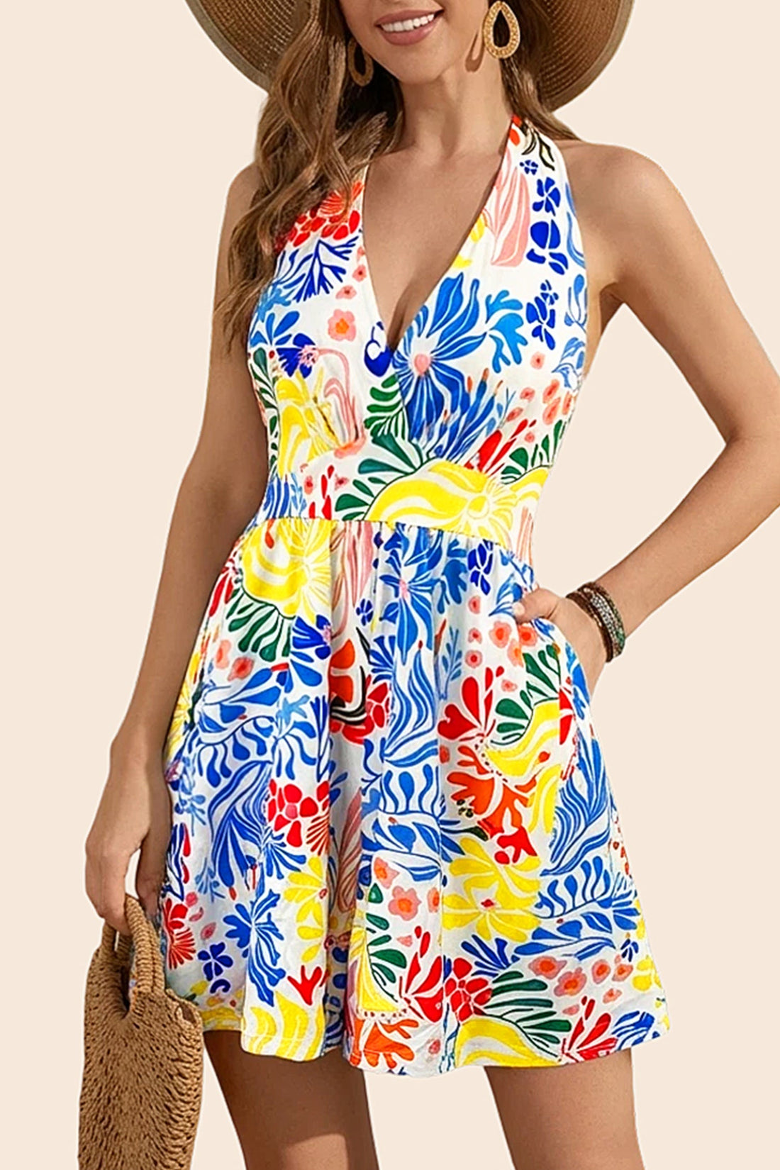 Vacation Halter Romper