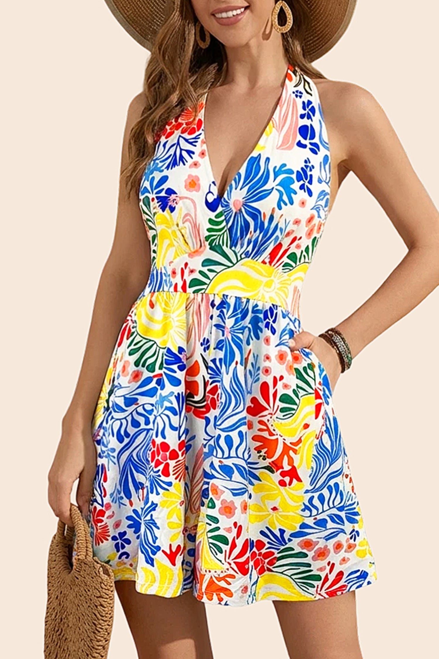 Vacation Halter Romper