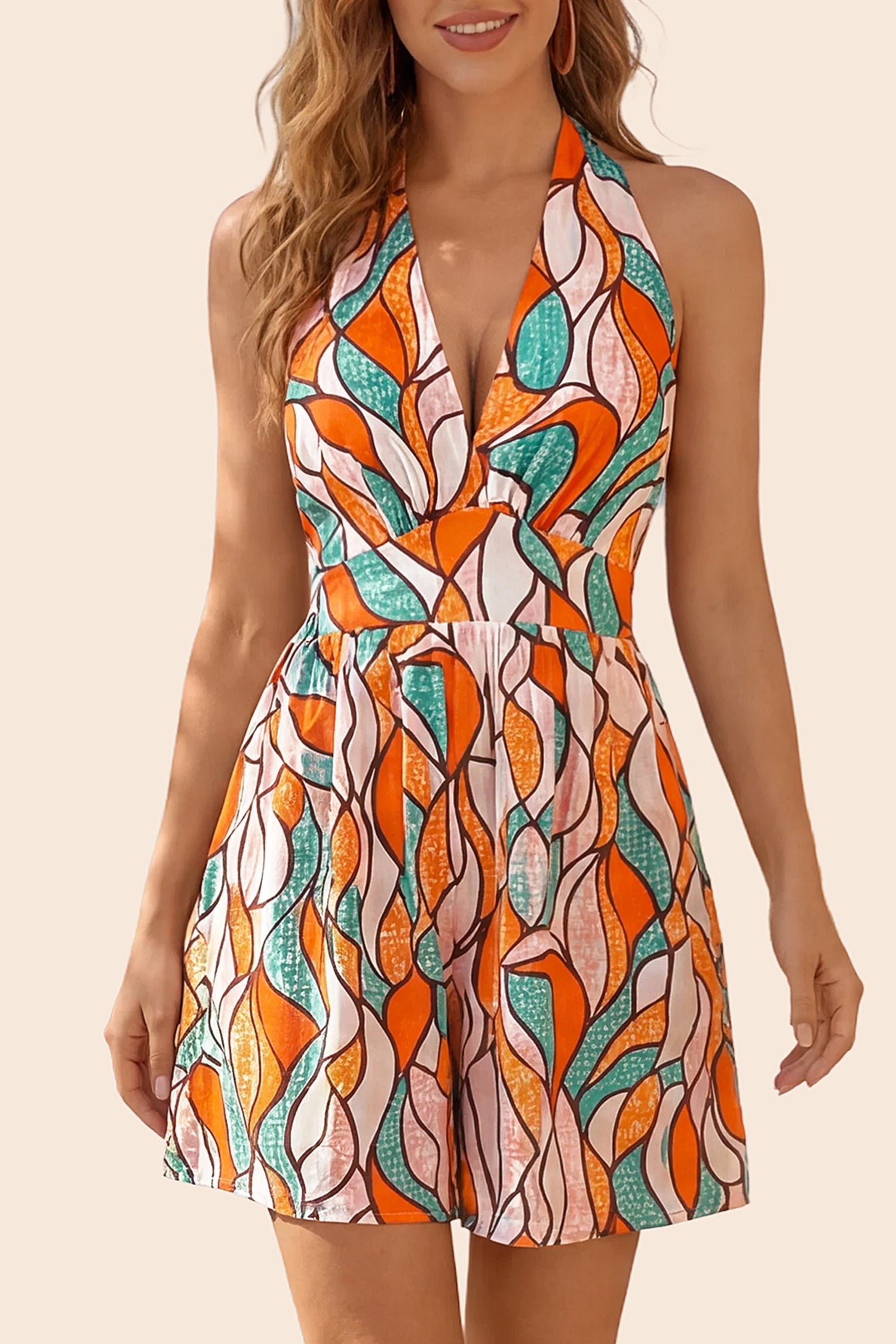 Vacation Halter Romper