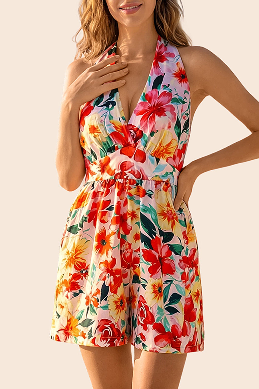 Vacation Halter Romper