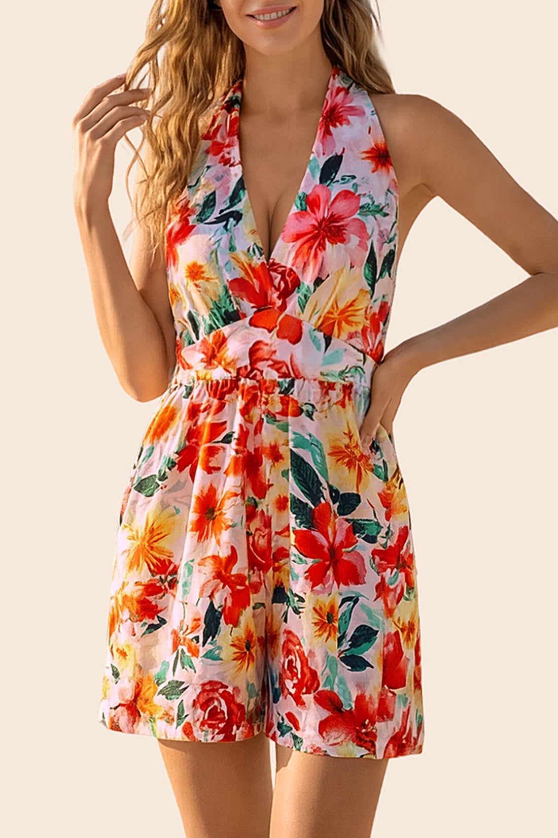 Vacation Halter Romper