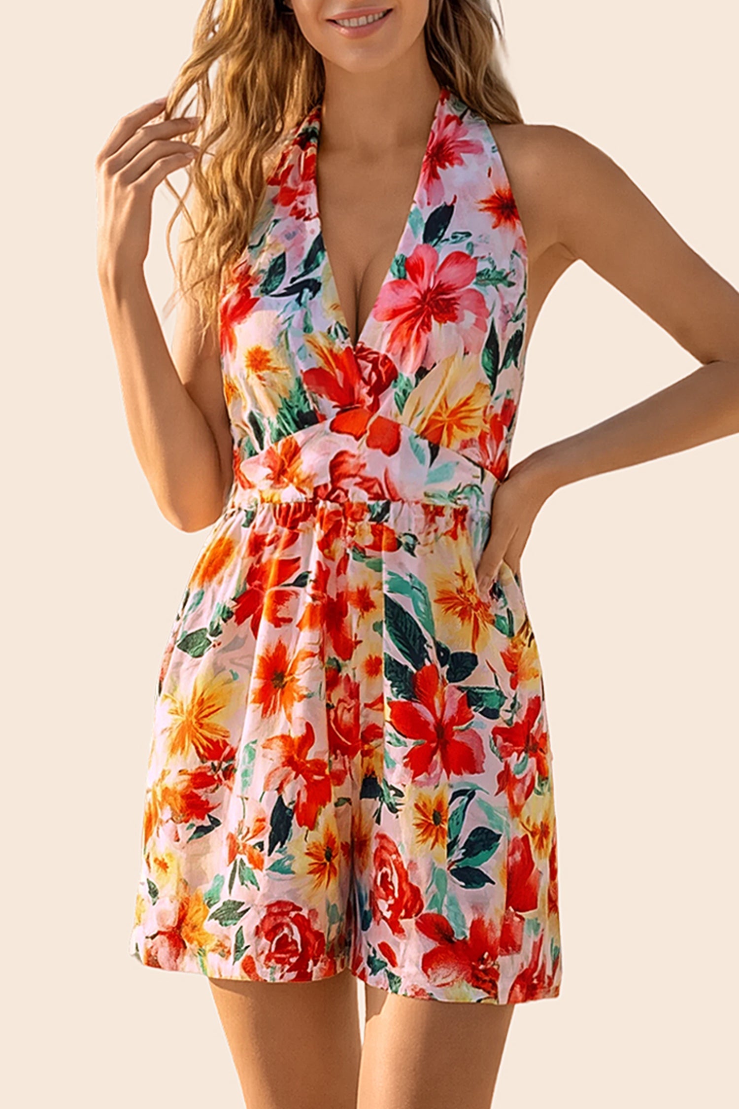 Vacation Halter Romper