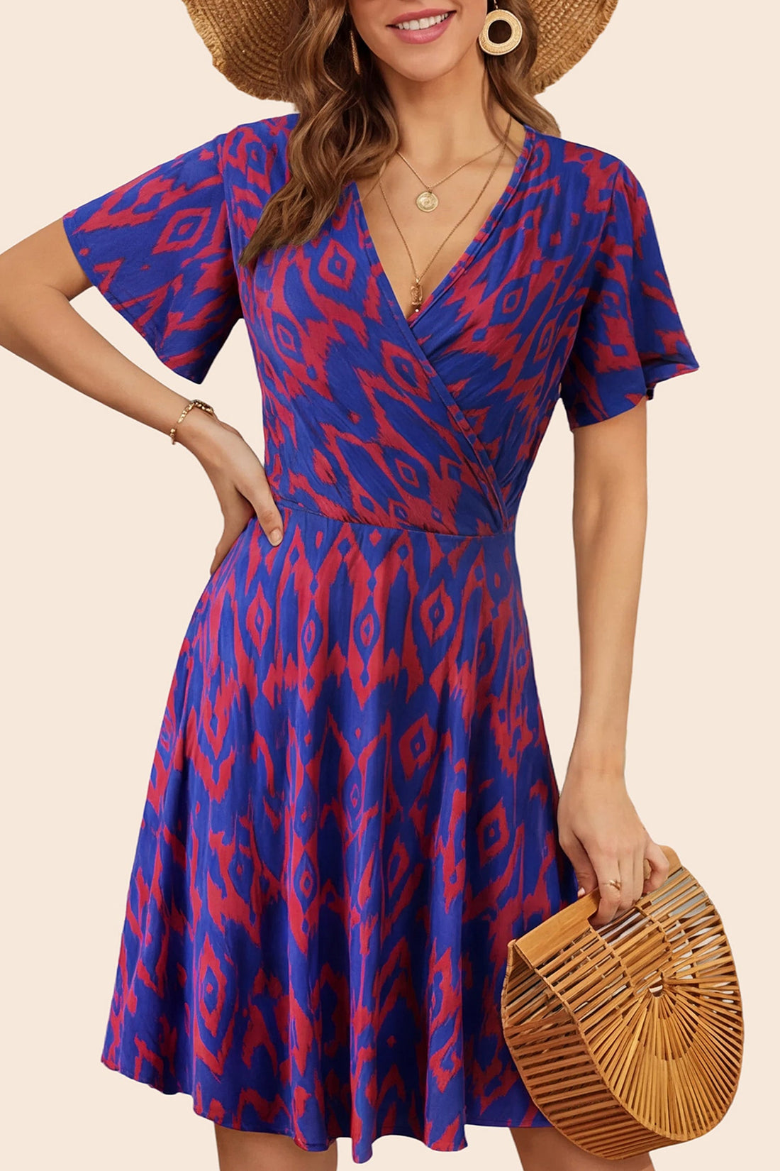 Vacation &amp; Resort Wear Above Knee Dress