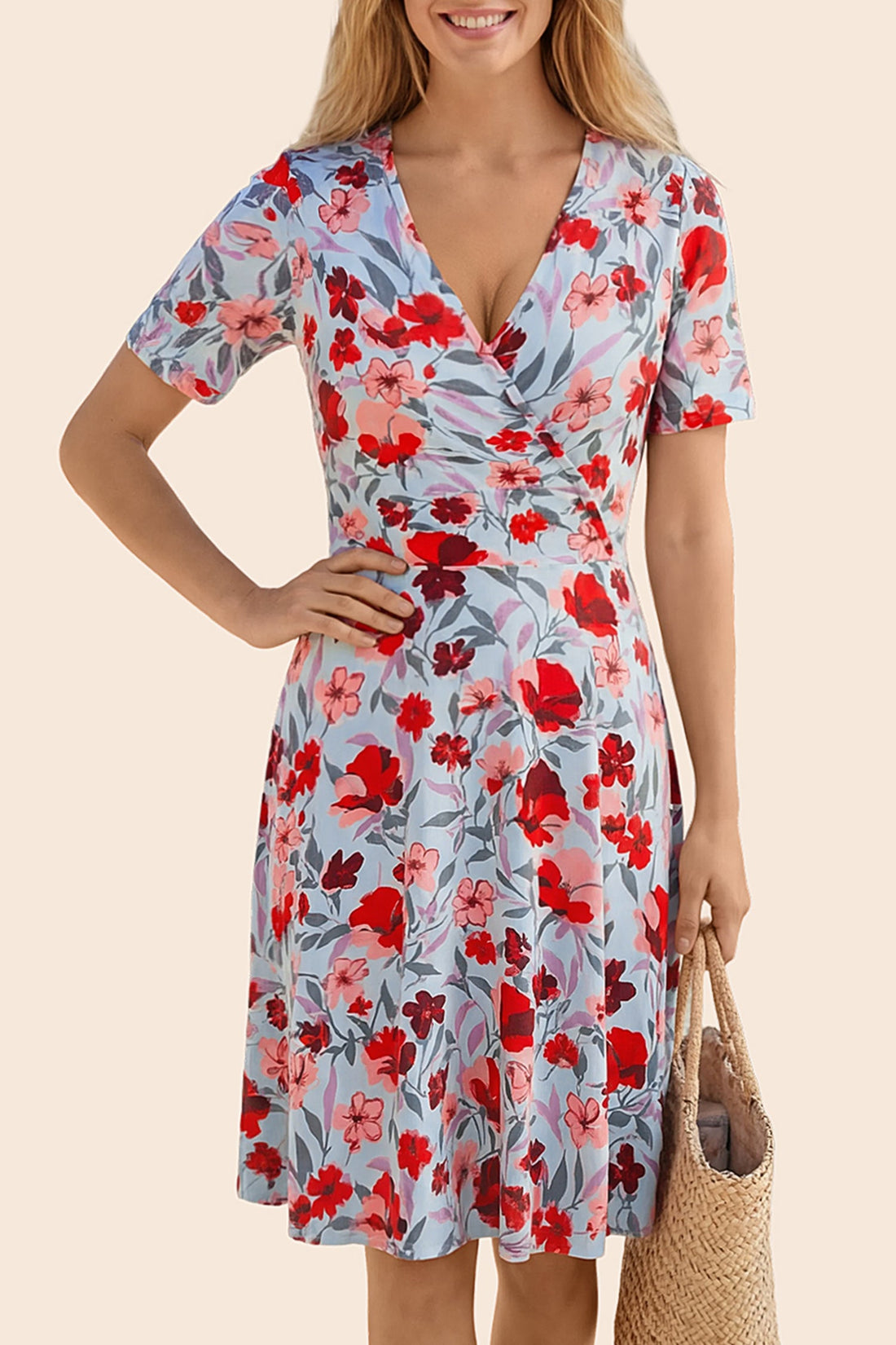 Vacation &amp; Resort Wear Above Knee Dress