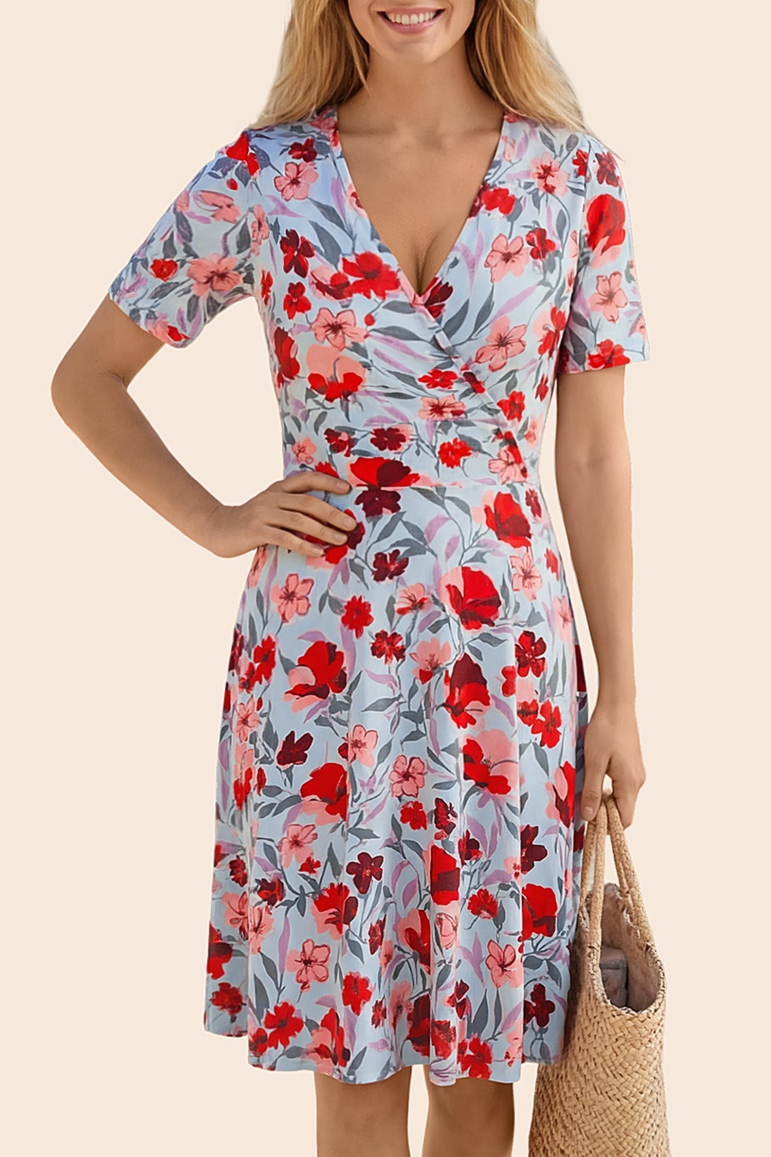 Vacation &amp; Resort Wear Above Knee Dress