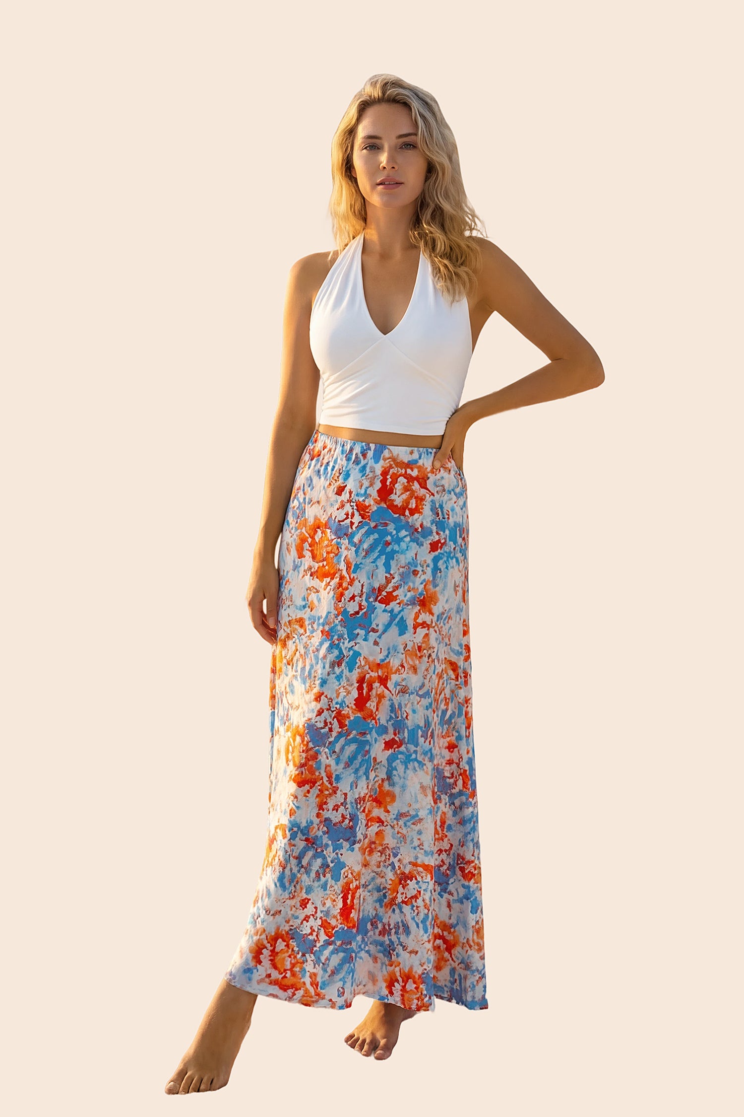 Solid Sleeveless Blouse