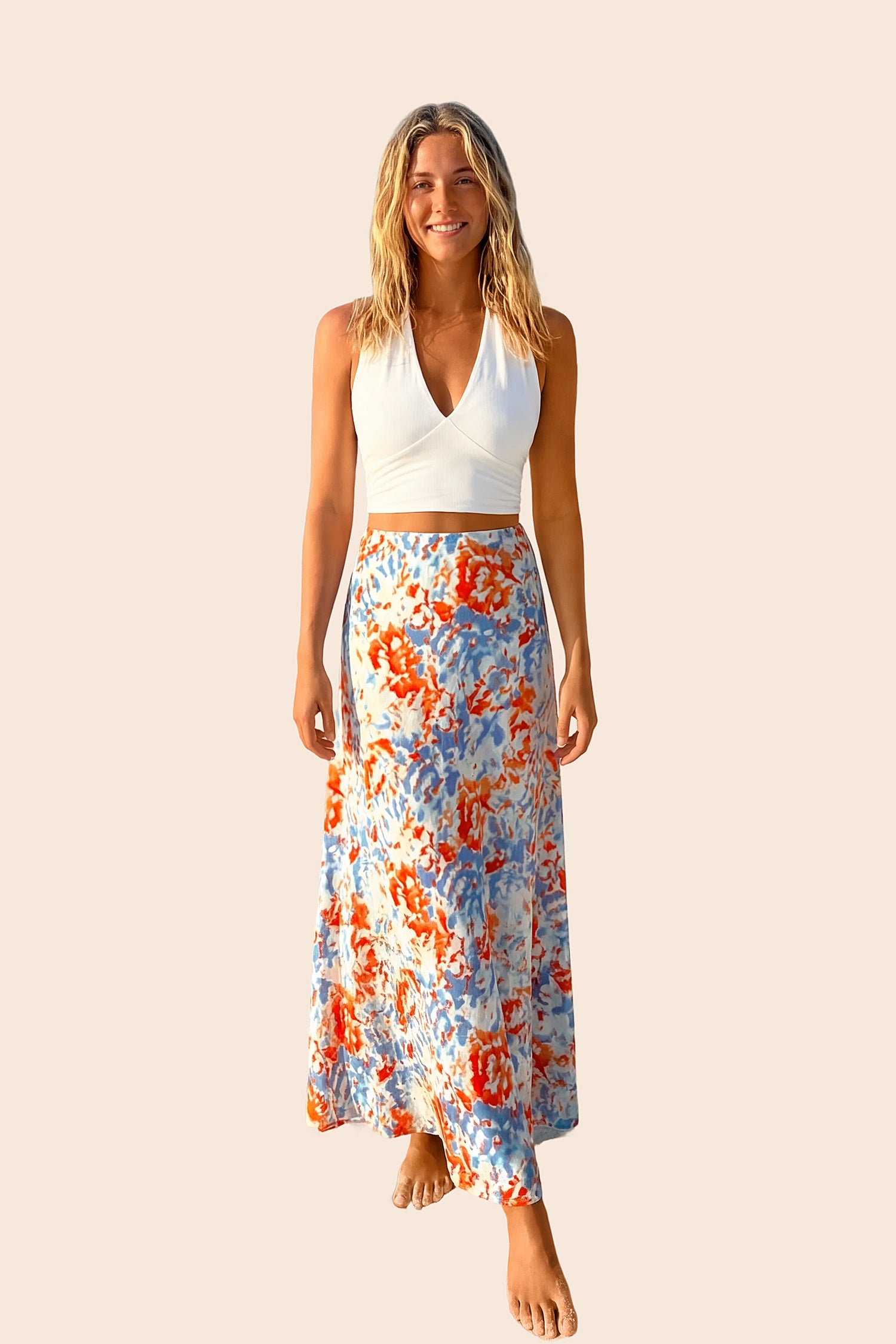 Solid Sleeveless Blouse