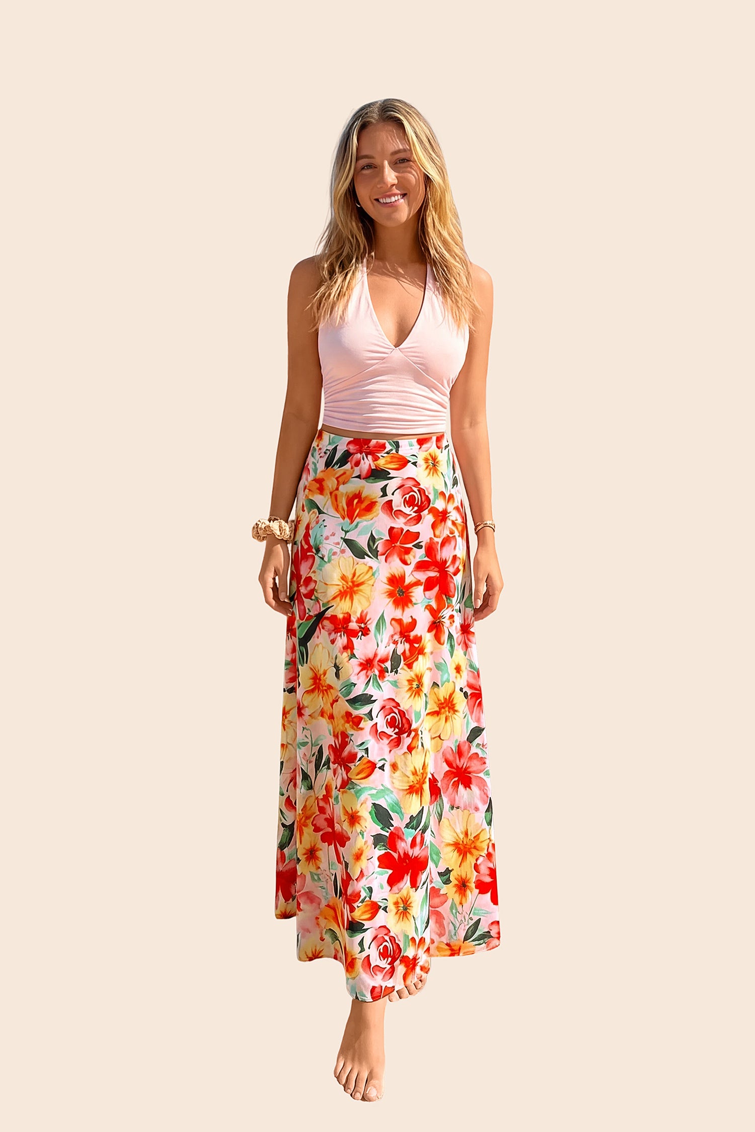 Solid Sleeveless Blouse