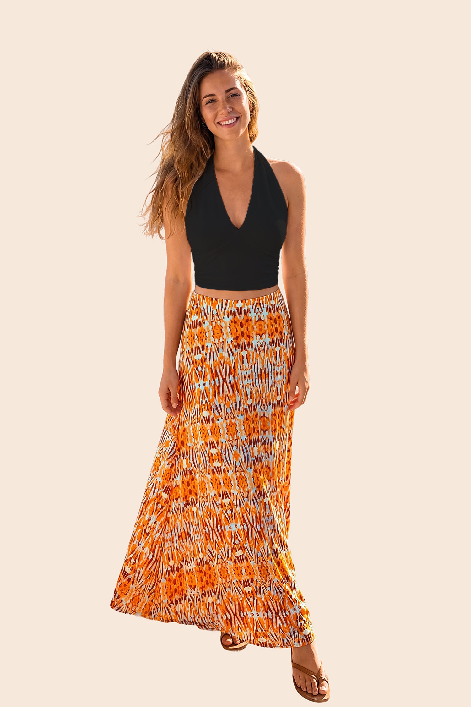 Solid Sleeveless Blouse