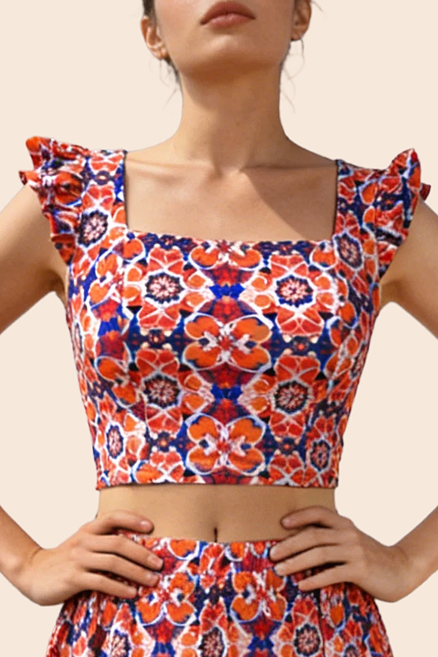 Vacation Short Sleeve Blouse