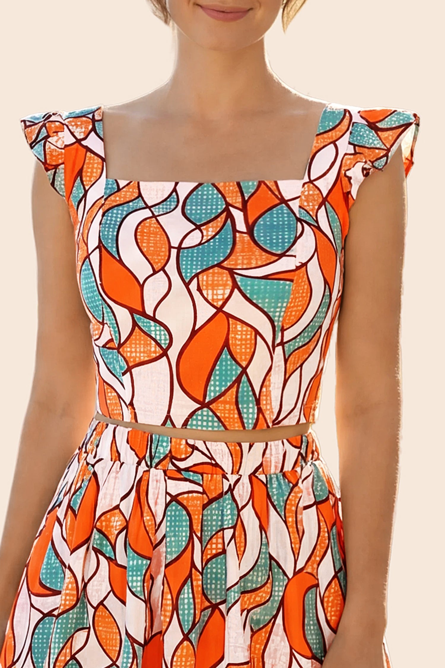 Vacation Short Sleeve Blouse