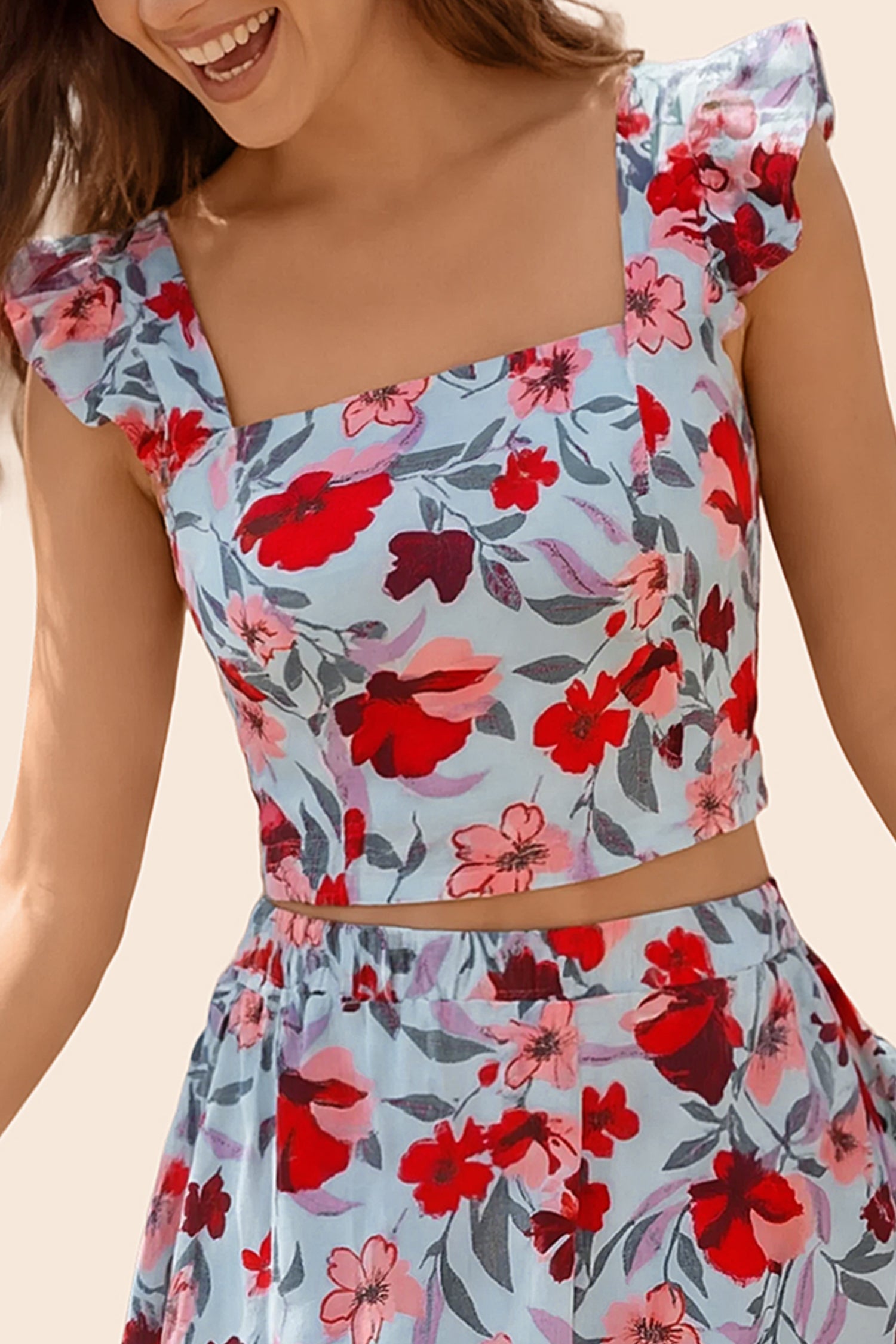 Vacation Short Sleeve Blouse